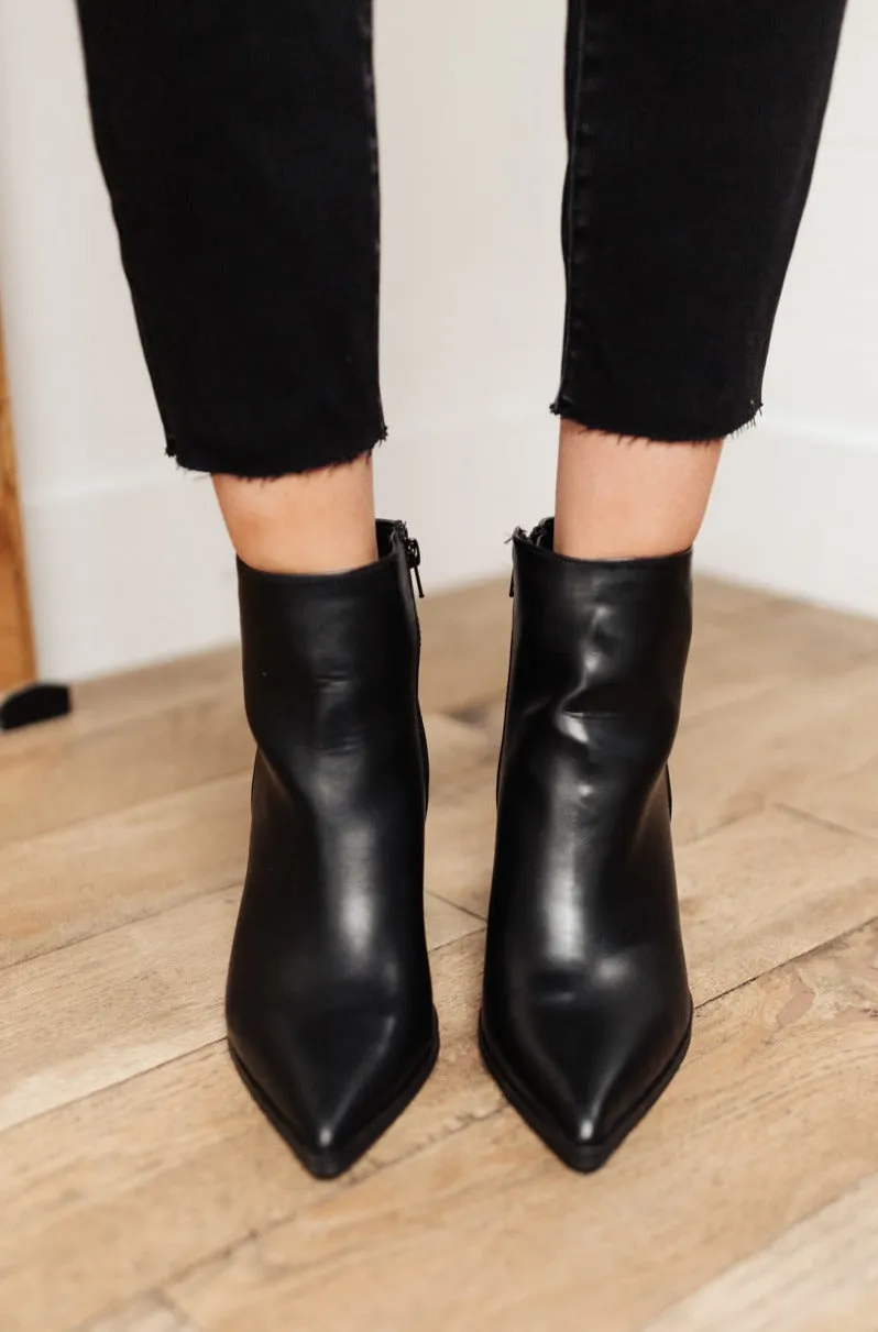 Amari Ankle Boots In Black - 2/22/2022